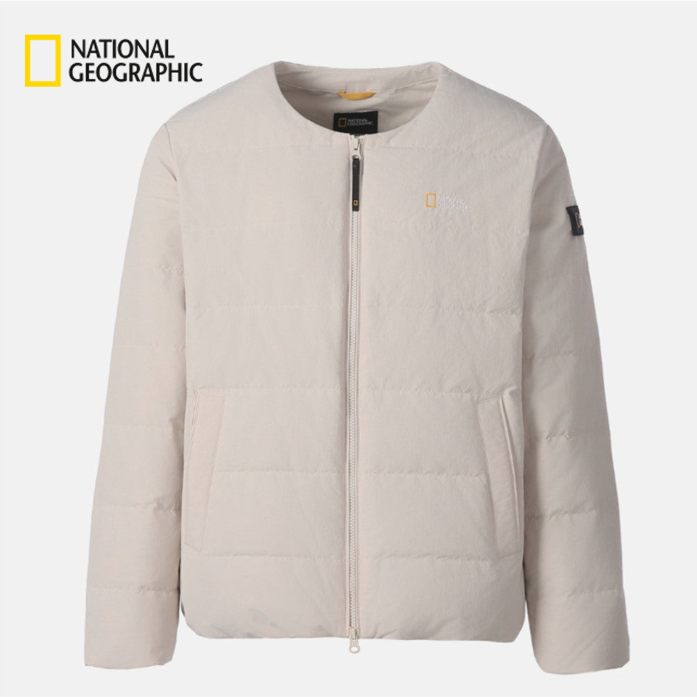 National Geographic Heron U-Neck Lightweight Goose Down Jacket N264UDW920 BIRCH Asian Fit