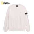 NEW National Geographic Bluefin Logo Sweatshirt N251USW810 BIRCH Asian Fit