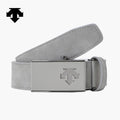 NEW DESCENTE GOLF Men's Belt DR32MFBT73 with Accent Straps 4.7 in * 1.3 in LIGHT GREY