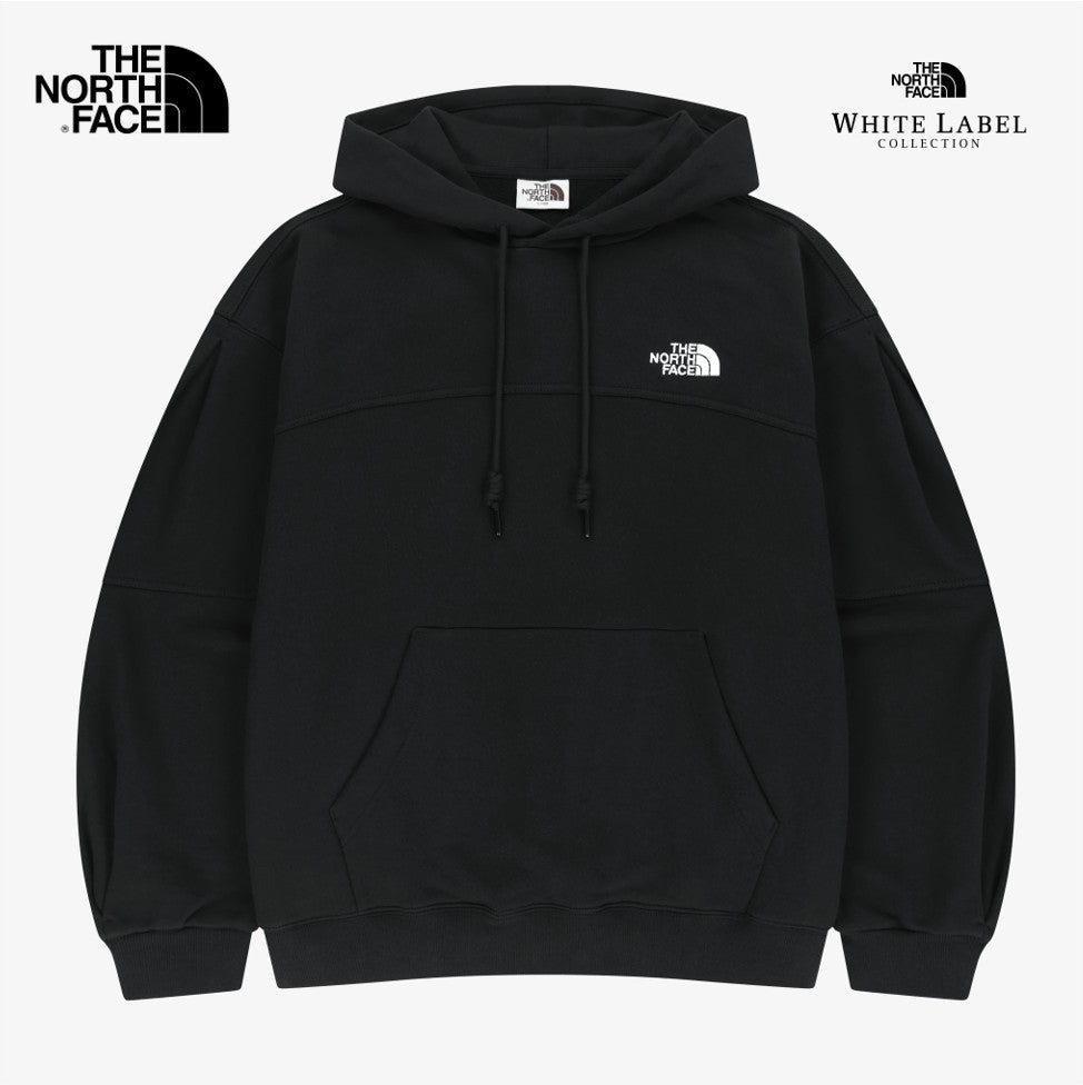The North Face Korea WHITE LABEL EDGELINE HOOD PULLOVER NM5PS54J BLACK ASIAN FIT