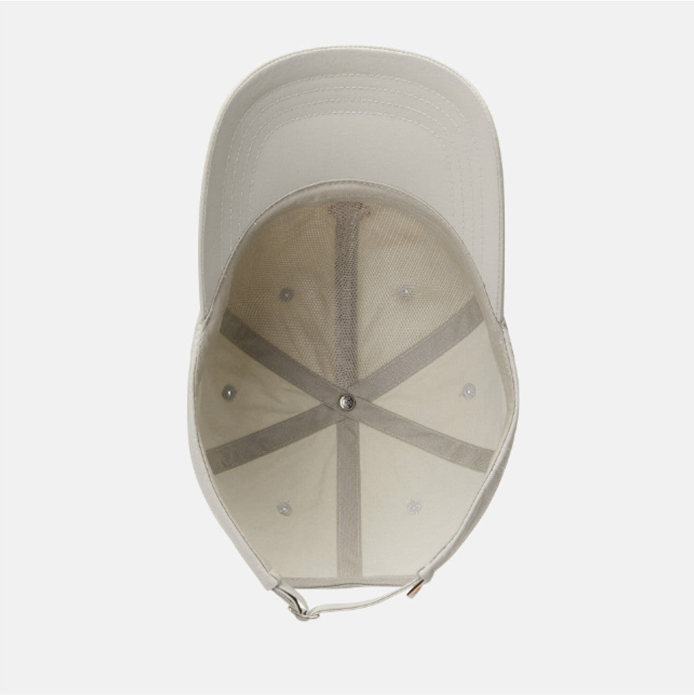 NEW DESCENTE Spirit Nylon Baseball Cap SR323UCP73 BEIGE SIZE ML