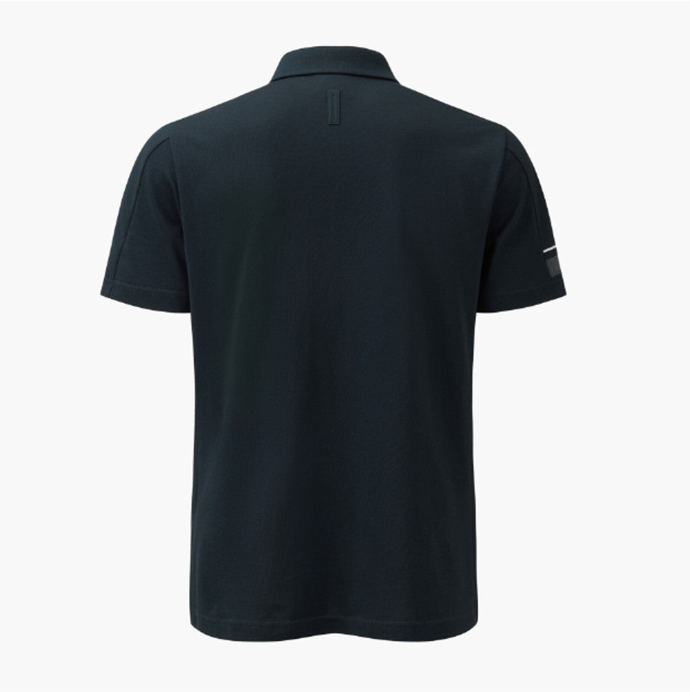 DESCENTE GOLF Men's One-Point Collar Short-Sleeve T-Shirt DR31MFTS74 Deep Green ASIAN FIT