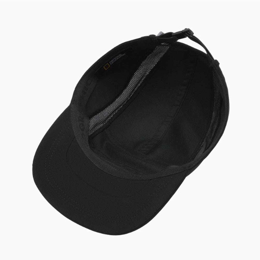 NEW National Geographic Running Core Nature Run Cap N265AHA220 BLACK UNISEX SIZE