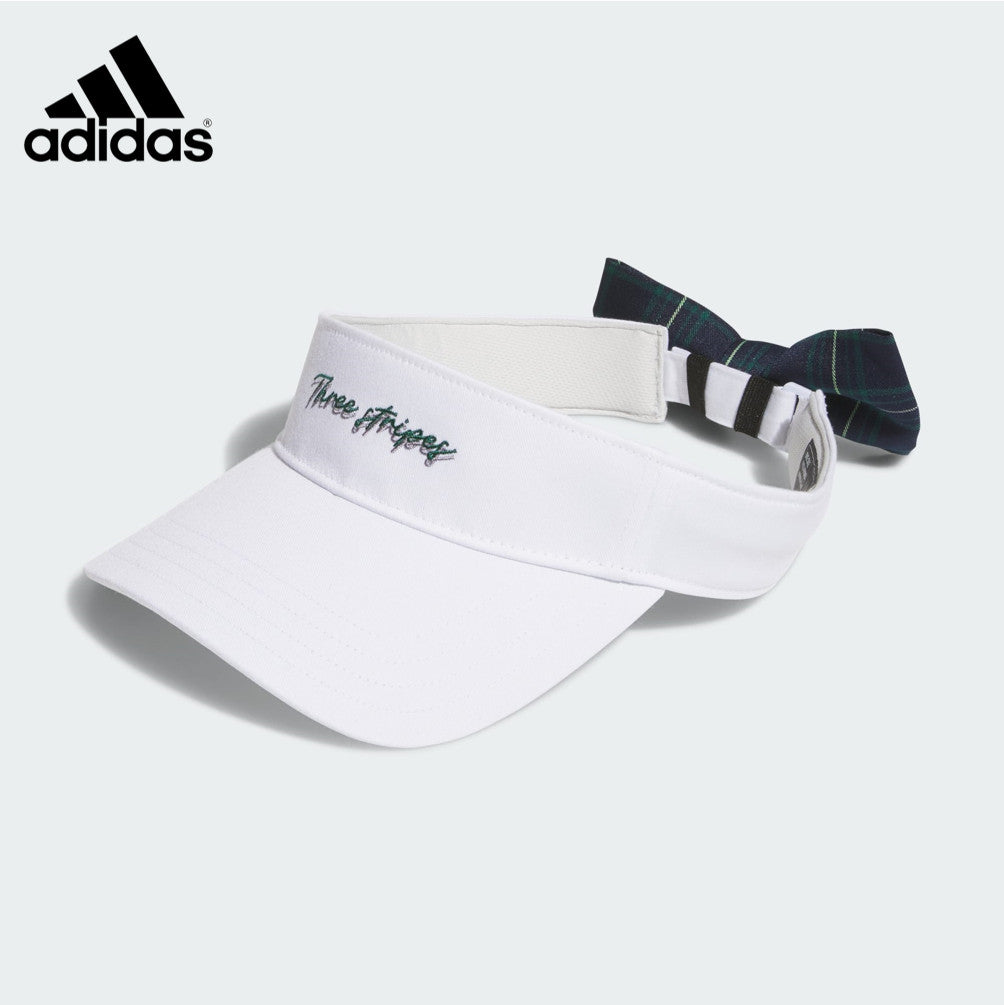 NEW adidas Golf Ribbon Visor Embroidered KG1860 White