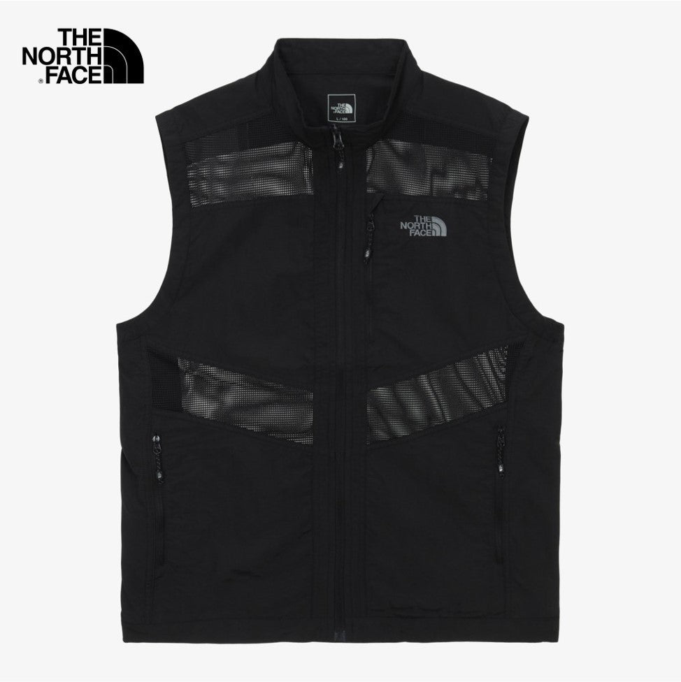 The North Face Korea M'S MESH FLY BLACK VEST NV5VS00A  ASIAN FIT