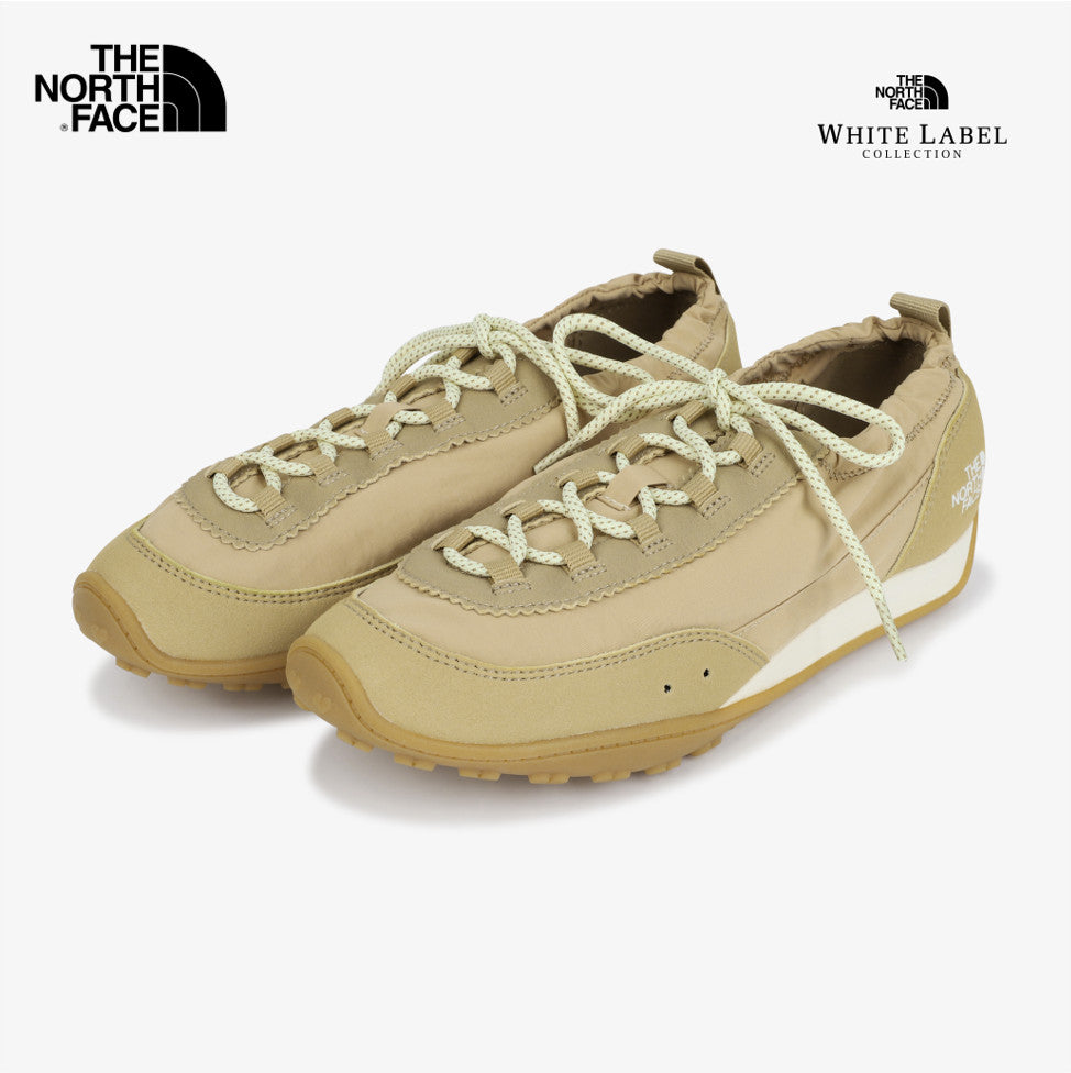 NEW THE NORTH FACE WHITE LABEL CLYFFE LOW SNEAKERS NS94S61N BEIGE UNISEX SIZE