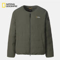 National Geographic Heron U-Neck Lightweight Goose Down Jacket N264UDW920 GREEN Asian Fit
