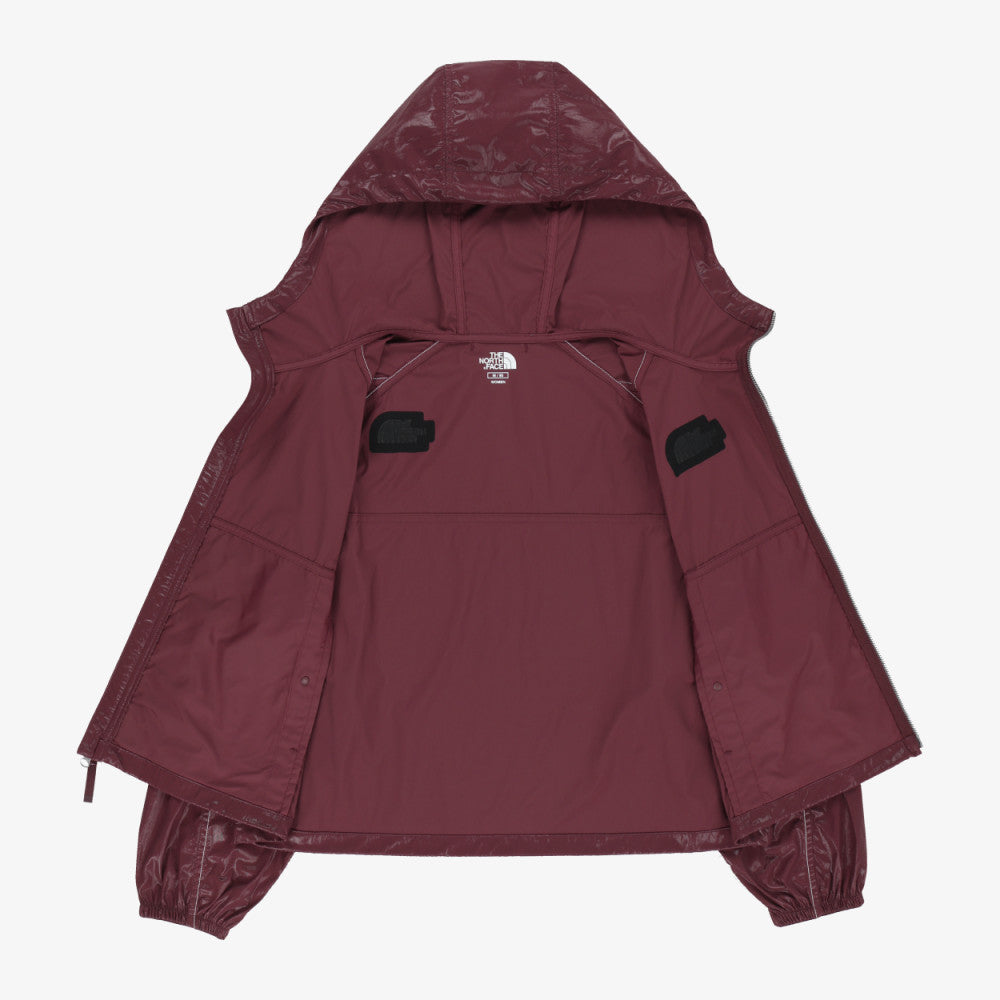 The North Face Korea WHITE LABEL W'S NOVELTY OLEMA HOODIE JACKET NJ3BS91M WINE ASIAN FIT