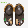 NEW CROCS Lego Dinotaeng Crocband Clog 213724 Multi / Brown UNISEX SIZE