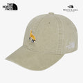 NEW THE NORTH FACE WHITE LABEL NE3CS06N  LOGO BALL CAP_WP Wappen LIGHT_BEIGE