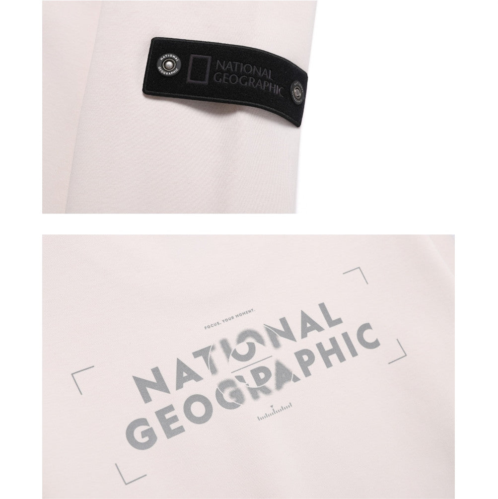 NEW National Geographic Bluefin Logo Sweatshirt N251USW810 BIRCH Asian Fit