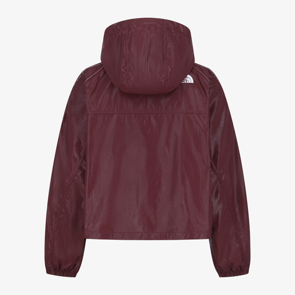 The North Face Korea WHITE LABEL W'S NOVELTY OLEMA HOODIE JACKET NJ3BS91M WINE ASIAN FIT