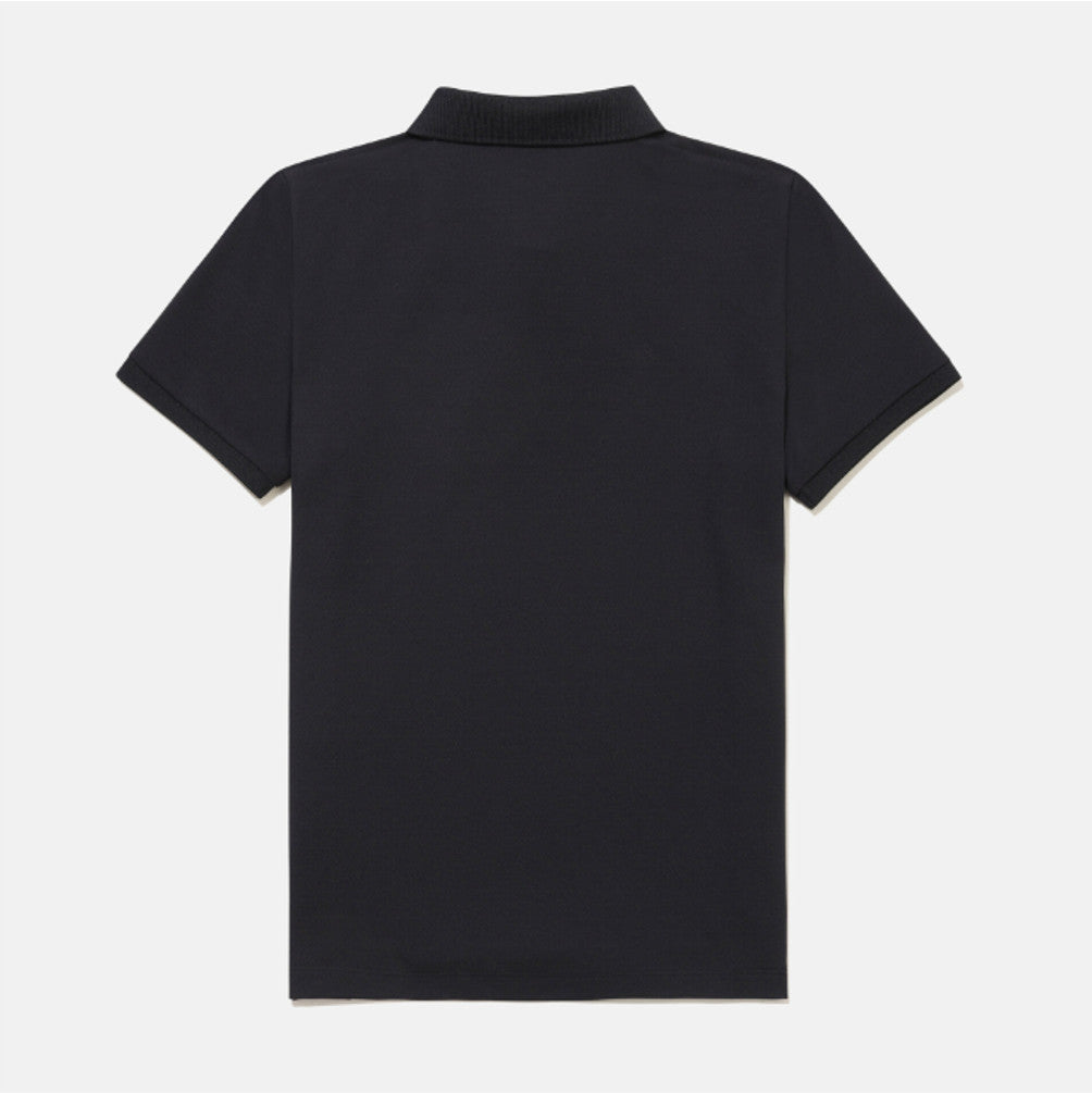 DESCENTE Men's Tough Polo Short-Sleeve T-Shirt SR123UPS11 BLACK ASIAN FIT