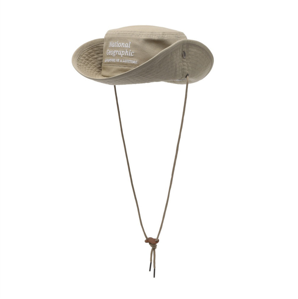 New National Geographic Safari Hat Cotton BEIGE N265AHA160  UNISEX Adults