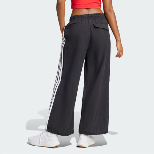 adidas Essentials 3-Stripes Lifestyle Woven Parachute Pants Black JE1306 ASIAN FIT