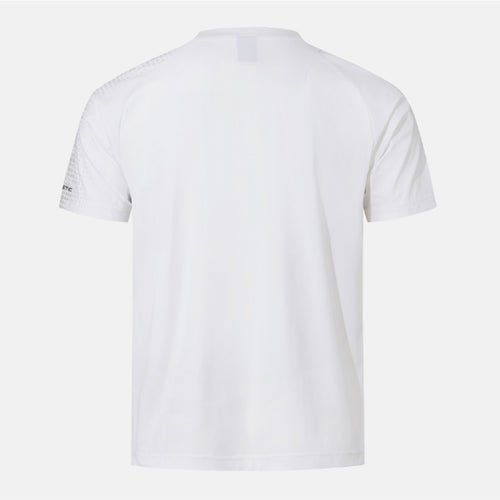 DESCENTE Men's Cooling Tricot Graphic Short-Sleeve T-Shirt SR311TTS76 WHITE ASIAN FIT
