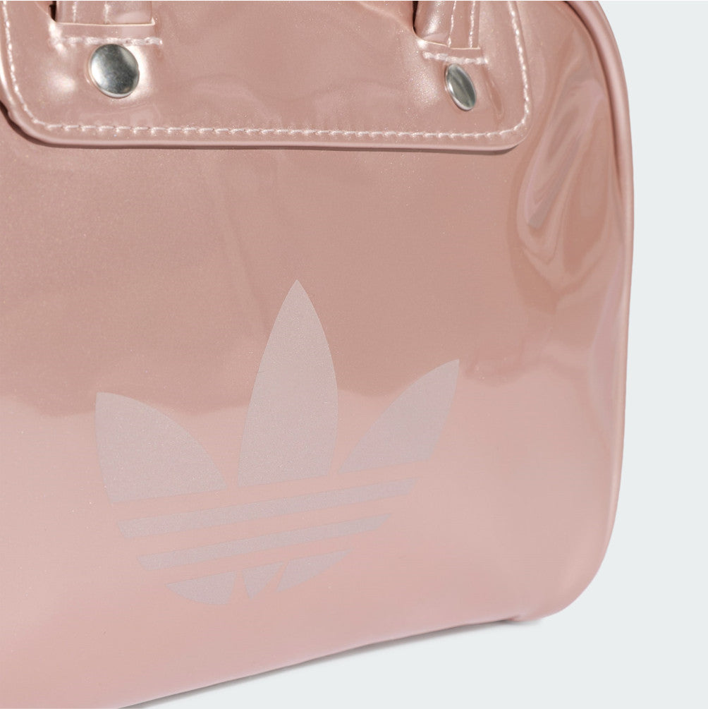 NEW adidas Adicolor Mini Bowlin Shoulder Bag KQ9065 Grey Pink
