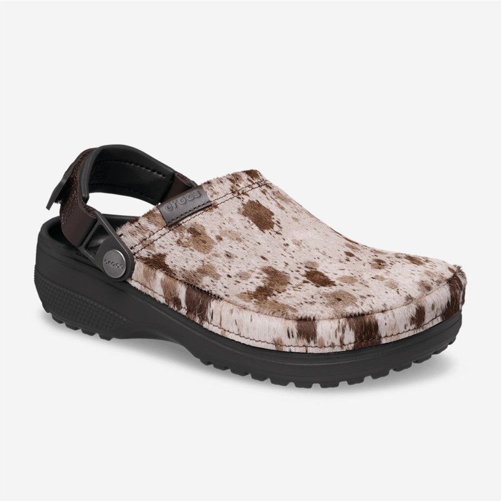 NEW CROCS Crafted Pony Hair Clog 214047 Espresso Brown UNISEX SIZE