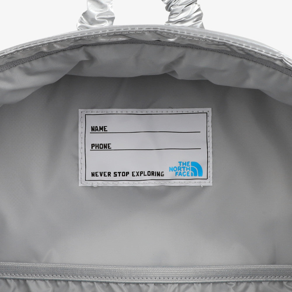 NEW THE NORTH FACE G'S Girls PUFFY MULTI PACK BACKPACK NM2DS54S 13L SILVER