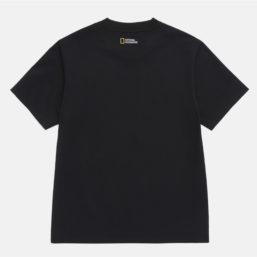 NEW National Geographic Sorona Cool Touch Short-Sleeve T-Shirt N262UTS891 BLACK Asian Fit